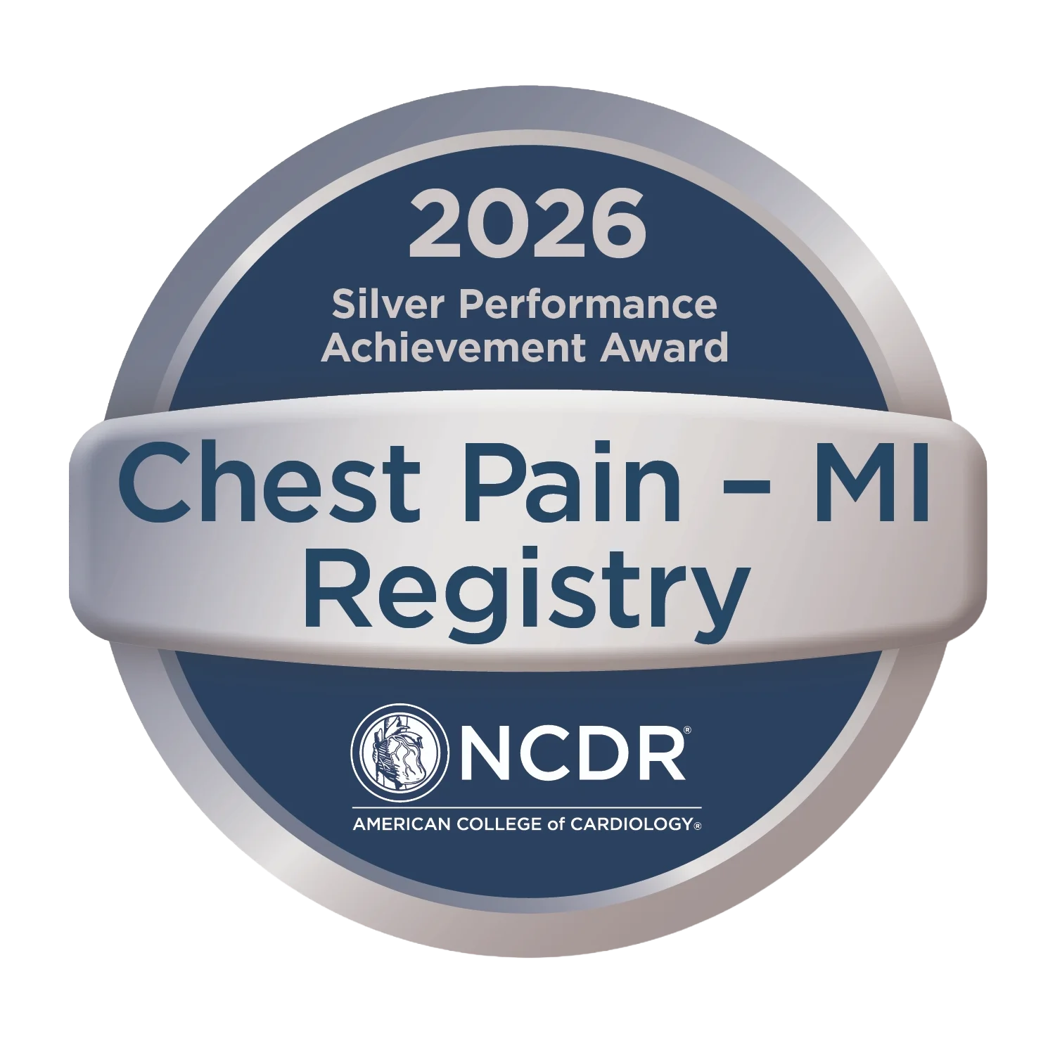 Silver Performance Achievement Award – Chest Pain – MI Registry (2026)