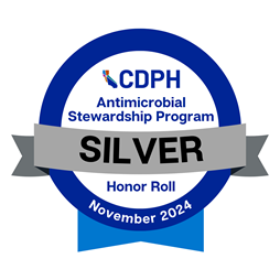 Silver Award for Antimicrobial Stewardship Program (2024)
