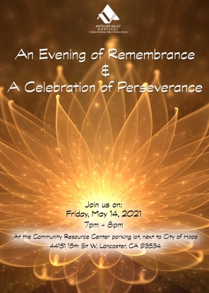 Evening of Remembrance & Celebration of Perseverance