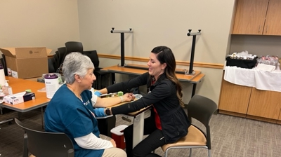 Blood test table Photo