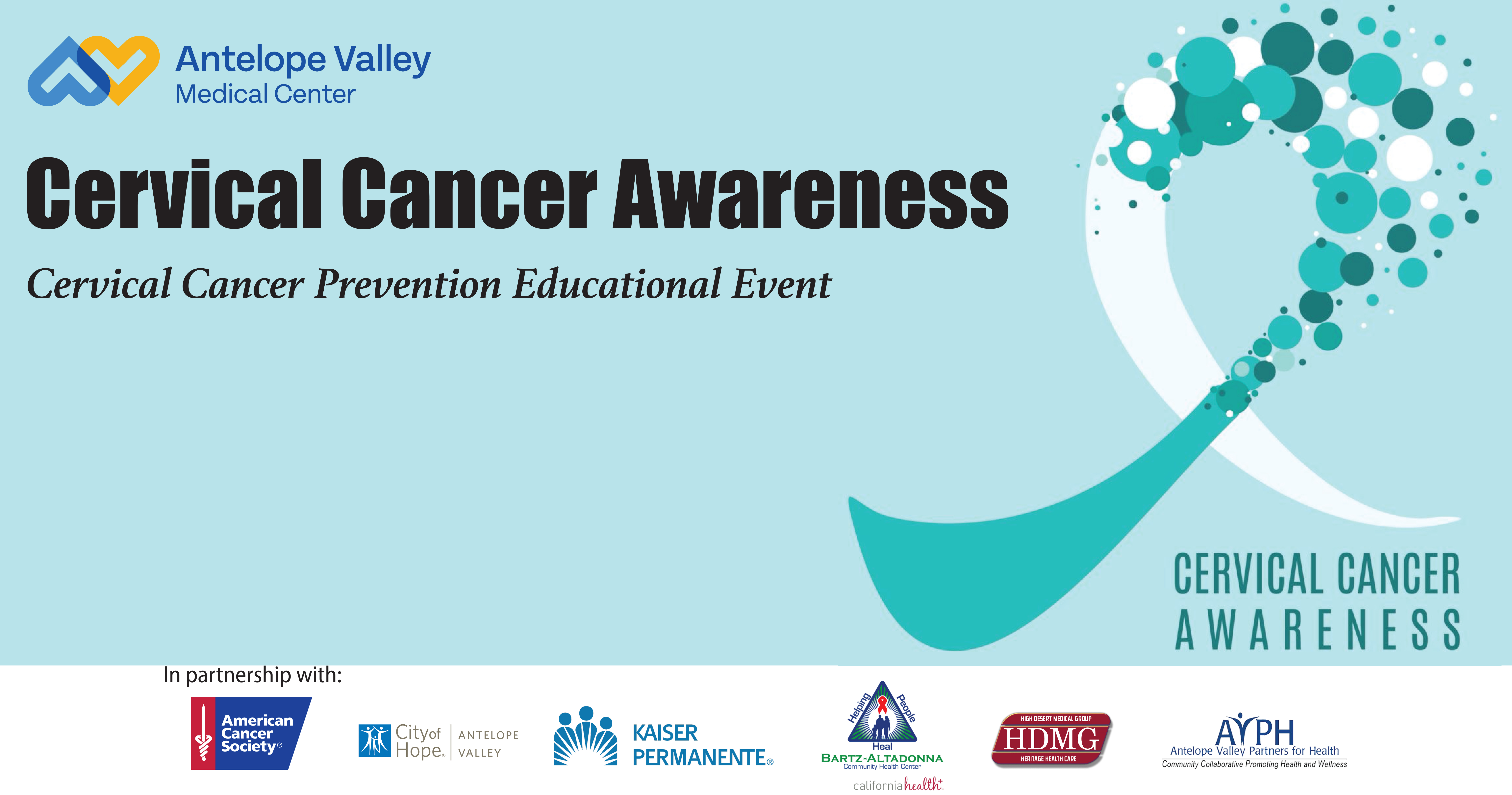 Cervical Cancer Event Zoom Background