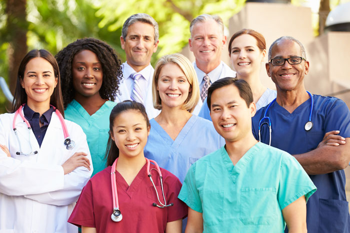 group of healthcare professionals