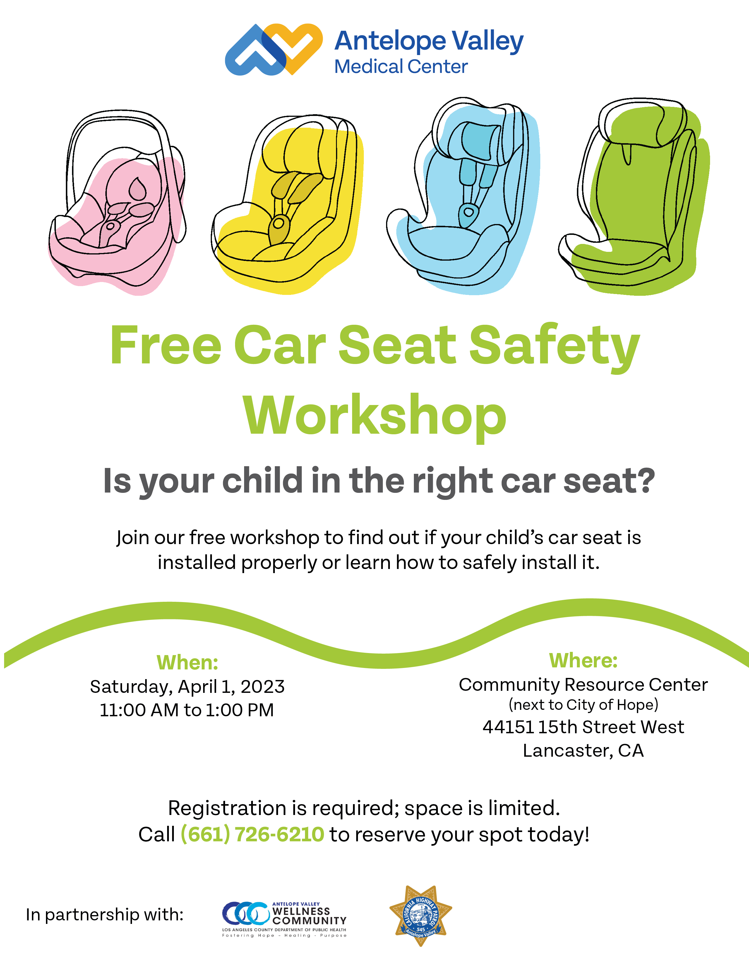Car Seat Safety Flyer
