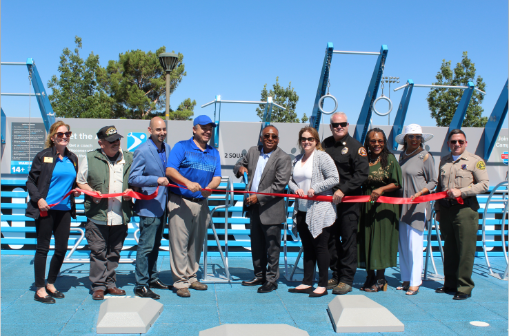 board of directors cutting ribbon